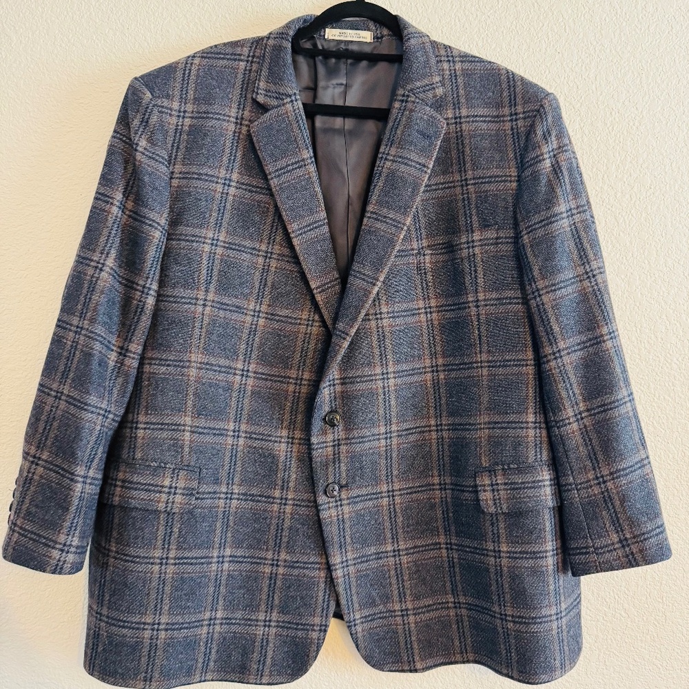 E. Thomas Wool & Cashmere Blazer – Made in Italy